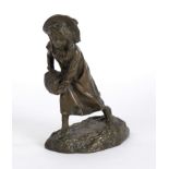 Rignal/The Skater/signed/bronze,