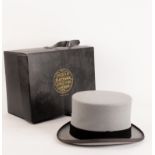 A grey felt top hat, Locke & Co.