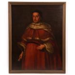 Late 19th Century English School/Portrait of Sir Matthew Hale/three-quarter length,