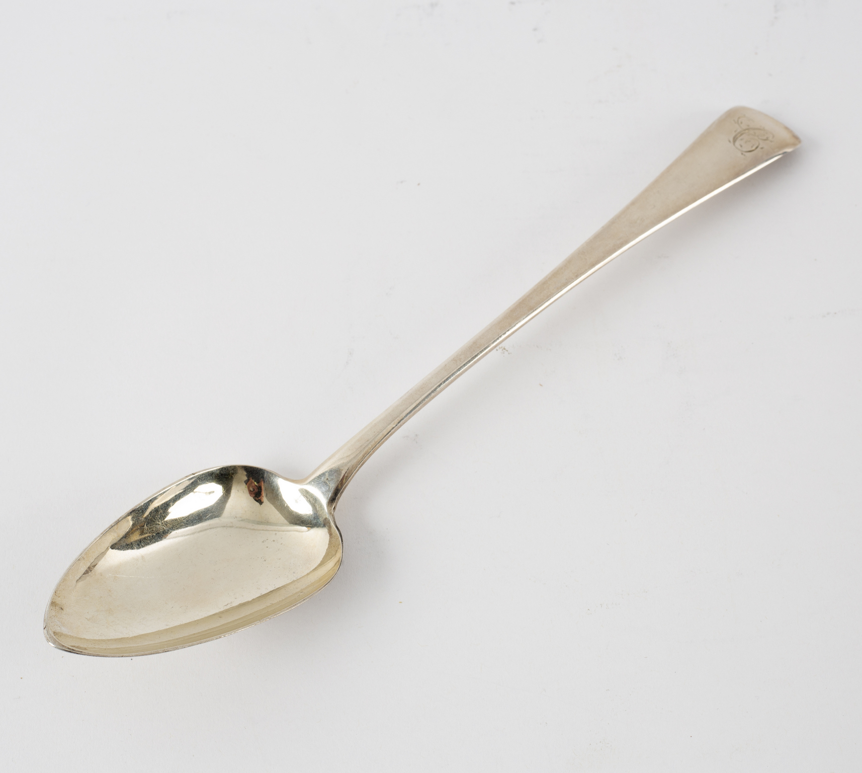 A George III old English pattern silver gravy spoon, Thomas Wallace and Jonathan Hayne, London 1811,