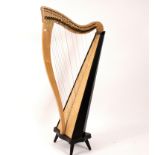 A Ravenna 34 Harp by Dusty Springs, serial no 10342,