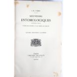 Fabre, JH Souvenirs Entomologiques, 10 volumes, Paris 1914 and La Vie, Paris 1915. 8vo. cont.