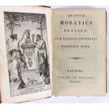 Bond, J Quintus Horatius Flaccus, Cum Scholiis Perpetuis, Parisiis 1806 and Buckler, B.