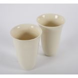 Manner of Edmund de Waal, a pair of tapering conical beakers,