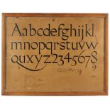 A E R (Eric) Gill (British 1882-1940)/Three Designs for Lettering/ for WHSmith corporate