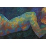 Michael Randall/Nude II/pastel and gouache,