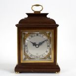 An Elliott mahogany mantel clock of 18th Century style,