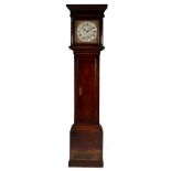 A George III oak thirty-hour longcase clock, John Muzzell, Horsham, circa 1780,