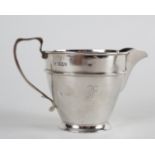 An Art Deco silver three-piece tea set, Sheffield 1922, comprising teapot,