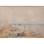 19th Century English School/Brighton Regatta/inscribed and dated July 21st 1853/pencil and