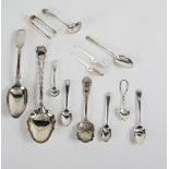 A George IV silver fiddle pattern table spoon, Charles Eley, London 1827,