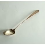 A Scottish silver basting spoon, RG,