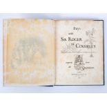 Steele (R) and others Days with Sir Roger de Coverley, illustrated by Hugh Thomson, 1886, Sm 4to,