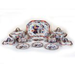 An extensive Spode New Stone dinner service, pattern 3875,