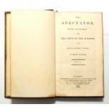 Addison (J) and Steele (R) The Spectator with Sketches of the Lives of the Authors, 8 vols.