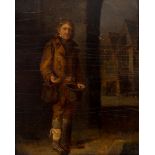 Edward Daniel Leahy (Irish 1797-1875)/Beggar/oil on panel, 28cm x 20.