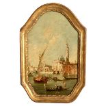 Manner of Francesco Guardi/St Maria de la Salute, Venice/oil on canvas,