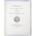 Archaeologia, Miscellaneous Tracks relating to Antiquity, vol XIX,