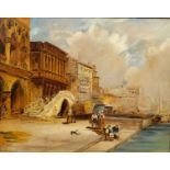 A M Stuttand/Venice/signed lower left/oil on canvas,