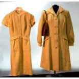 A Mary Donan tweed dress and coat,