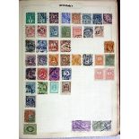 World: old-time collection arranged in two albums including Germany, Greece, Hejaz mint,