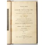 Smith (J A) Memoirs of Samuel Pepys Esq., FRS 5 vols.