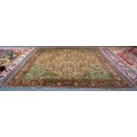 A large European carpet, circa 1900,