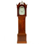 An oak cased eight-day longcase clock, R Fletcher, Chester,