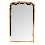 A George II wall mirror,