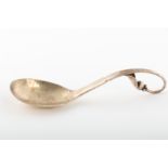 Georg Jensen, a preserve spoon, pattern 21, import marks for London 1934,