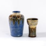Royal Doulton, a stoneware baluster vase,