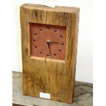 A modern mantel clock with electric movement,