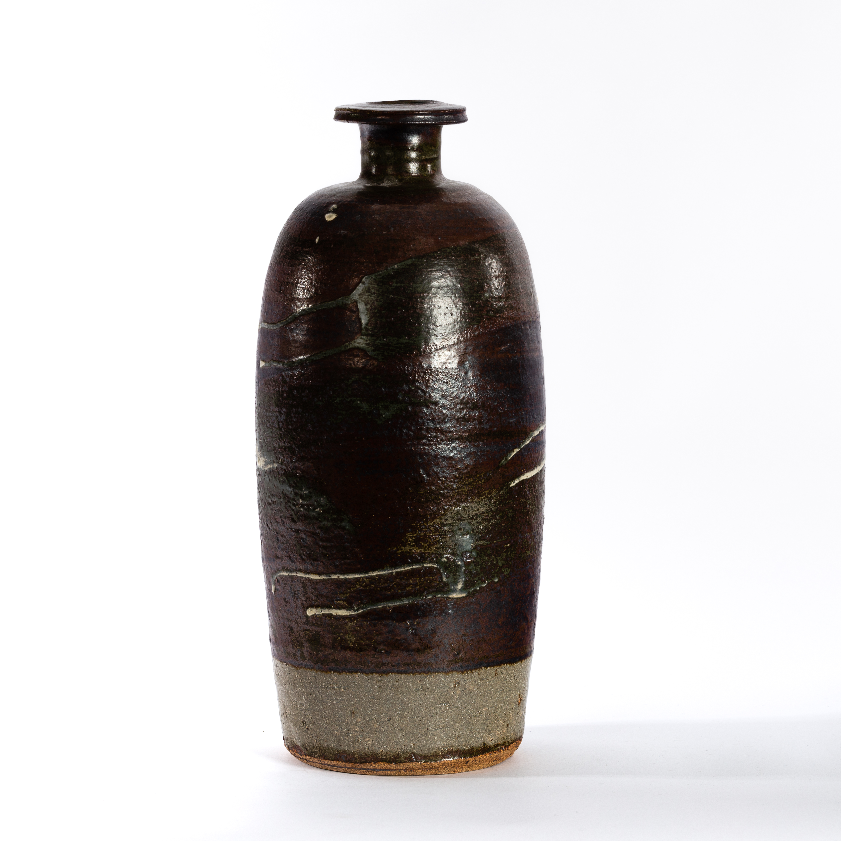 William 'Bill' Marshall (British 1923-2007), a stoneware bottle vase,