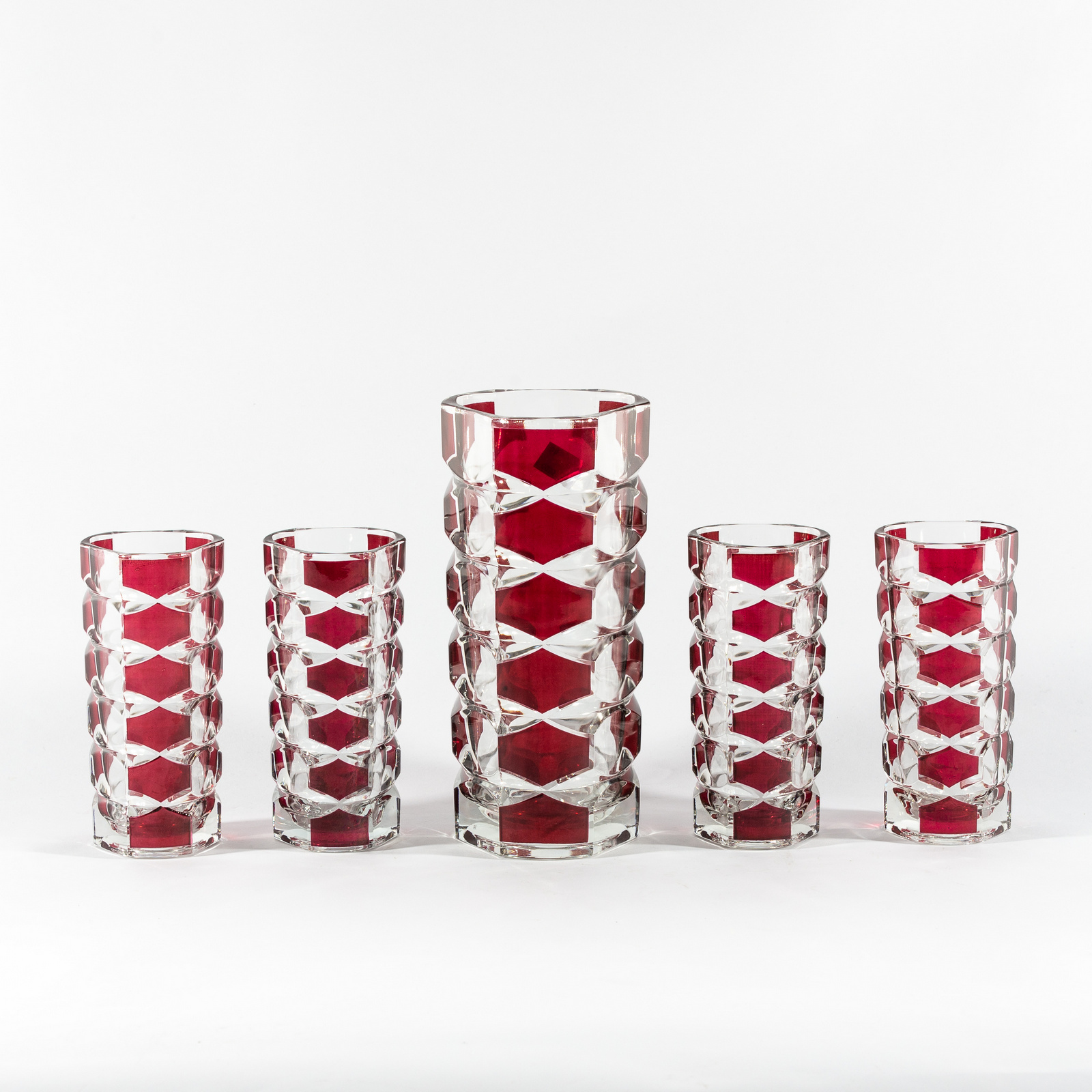 J G Durand, a large 'Windsor Rubis' vase, circa 1970, 25cm high, - Image 2 of 2