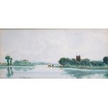 Sir William Allan (British 1782-1850)/River Landscape/watercolour, 8.
