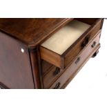 A late 18th Century Chippendale period chest,