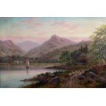 Richard Hayes (19th/20th Century)/Brodick, Isle of Arran/signed/oil on canvas,