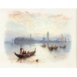 Myles Birket Foster RWS (British 1825-1899)/The Lagoon,