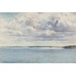 Herbert John Finn (British 1861-1942)/Coastal Landscape/signed and dated '98/watercolour, 50.