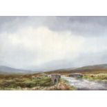 Frank Egginton (Irish 1908-1990)/Cummeragh River/The Road to Muckish Gap, Co.