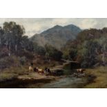 David Farquharson ARA (Scottish 1839-1907)/In The Trossachs/signed and dated '84/oil on canvas, 50.