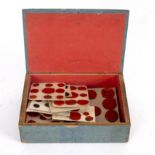 A collection of wax seal impressions, 19th Century,