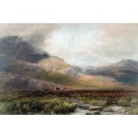 Edmund Morison Wimperis (British 1835-1900)/North Wales/signed/watercolour, 59cm x 89.