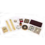 A mid 19th Century aide-memoire and various related sundries
