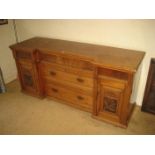 An early 20th century mahogany sideboard.