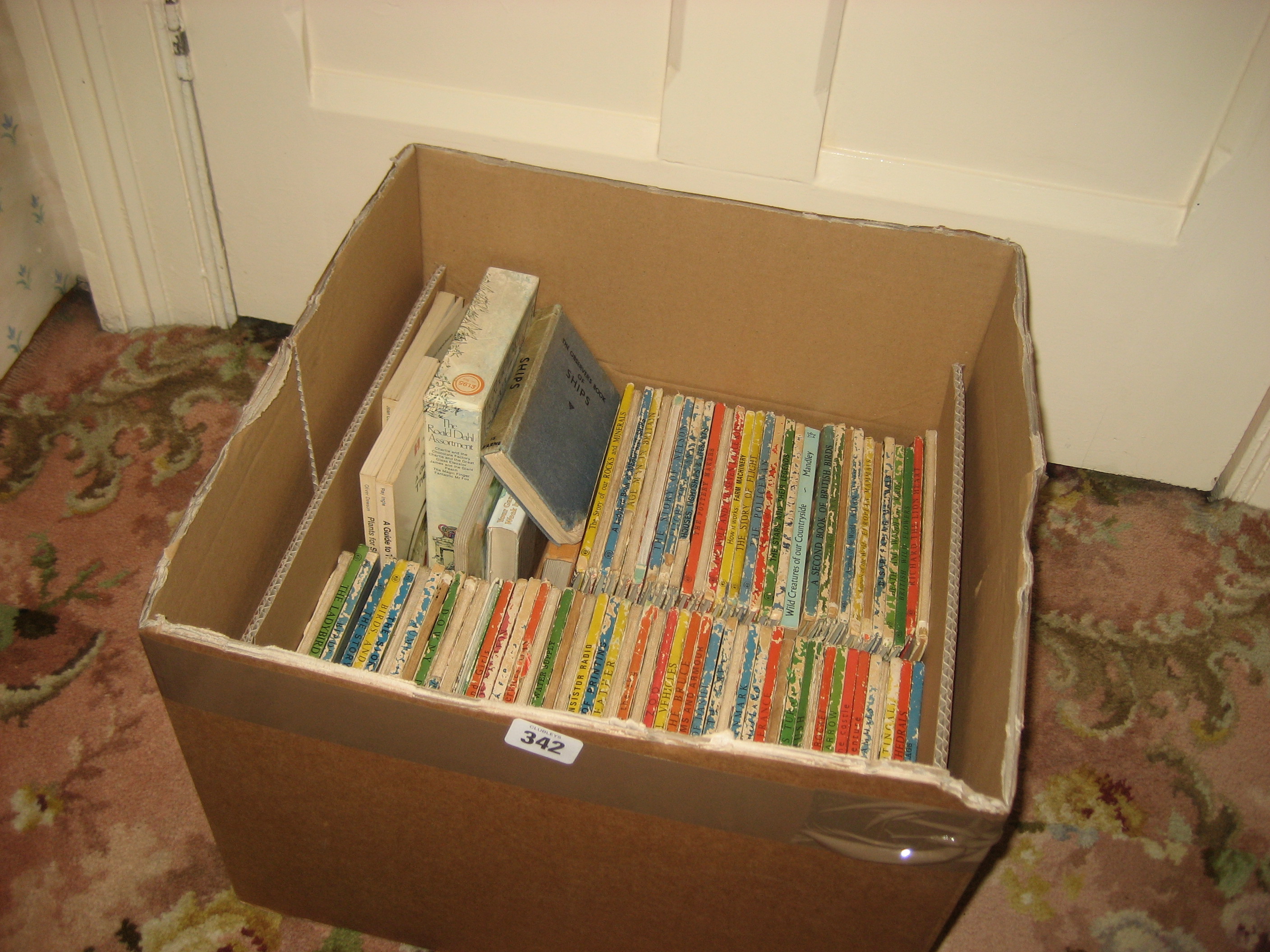 Various Ladybird books etc. (1 box).