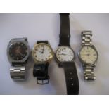A collection of watches to include a Seiko example (4).