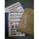 A collection of predominantly foreign stamps, two presentation folders, some loose (qty).