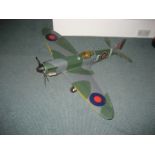An English Spitfire model