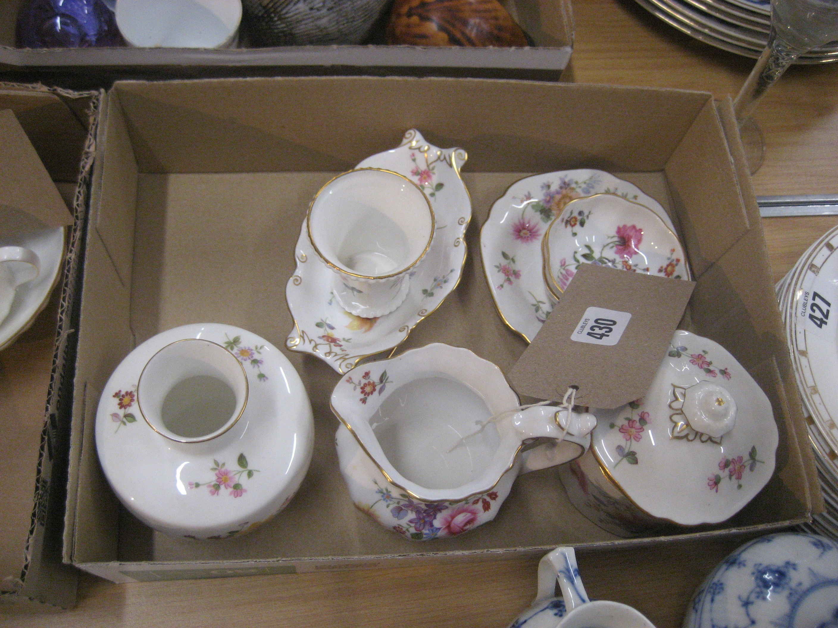 A quantity of Royal Crown Derby to include a jug.